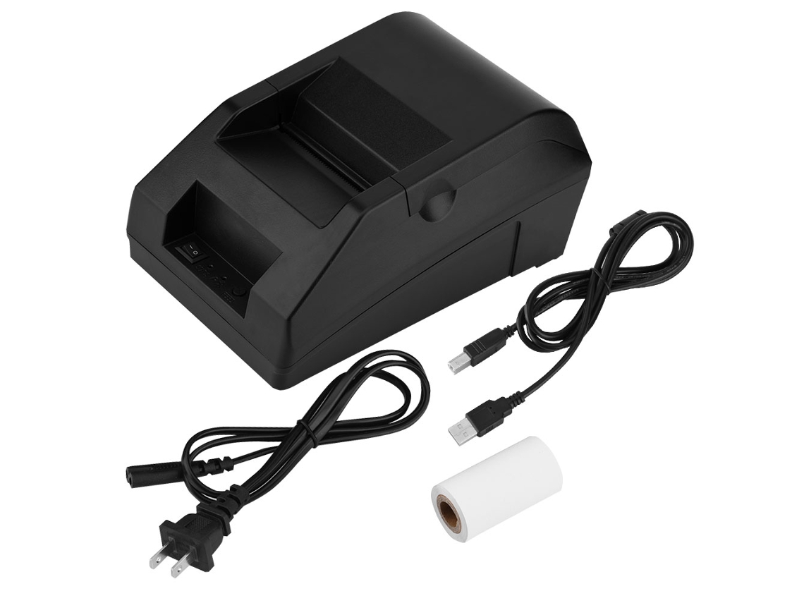 Impressora Térmica De Recibos Pos (conexão Usb, Impressão Via Bluetooth)