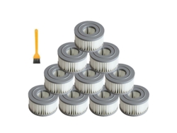 10 peças filtro hepa para jimmy jv85 jv85 pro h9 pro a6/a7/a8 sem fio