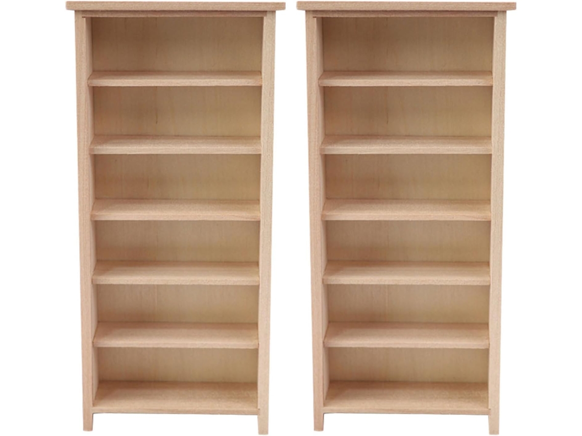 Besportble Stobaza De Madera Para Casa Muñecas Y Tres Niveles Decoración