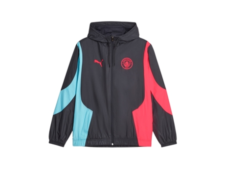 Chándale para Fitness PUMA Chándal Pre Match Manchester Azul (XS)