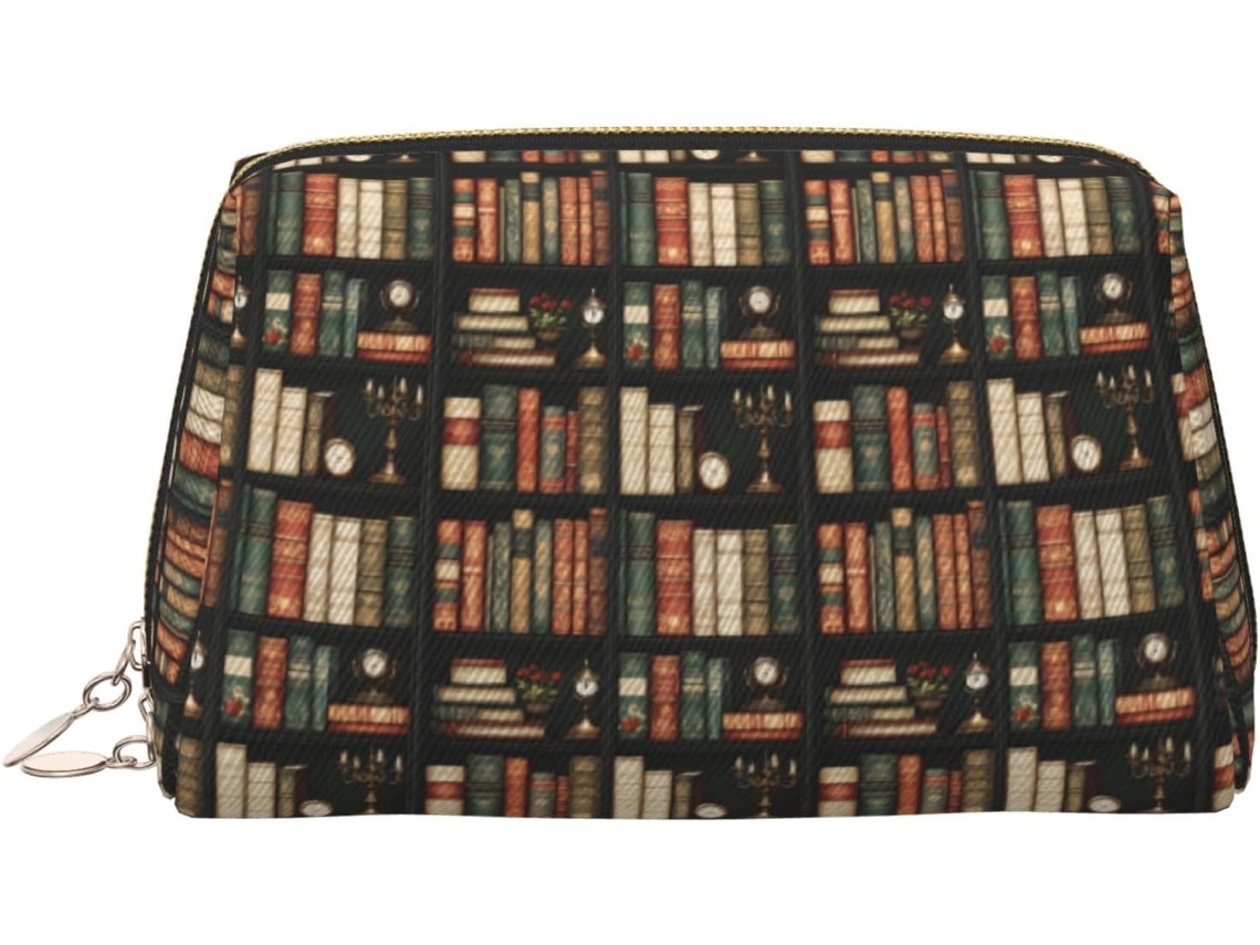 Neceser De Viaje Cuero Organizador Para Mujer Diseño Estampado Vacaciones