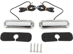 Luz de popa náutica con 42 LED, superbrillante, IP68, 1500 lm, para embarcaciones. SFUSHOS