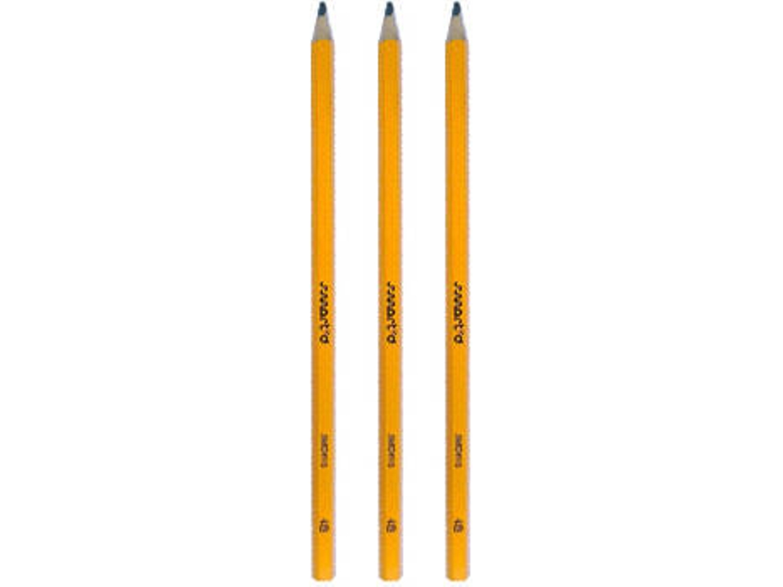 Lápiz de Grafito SMARTD 4B (Multicolor - 3 Und)