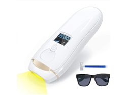 Depiladora de luz pulsada YIZHOOD Dlp047 amarilla