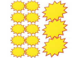 Besportble 200 De Estrella Para Tiendas Y Precios Y Papel Para Mostrar Información De Ventas 24.50x18.00x0....