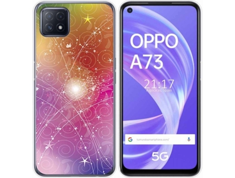 Carcasa Oppo A73 5G TUMUNDOSMARTPHONE Abstracto