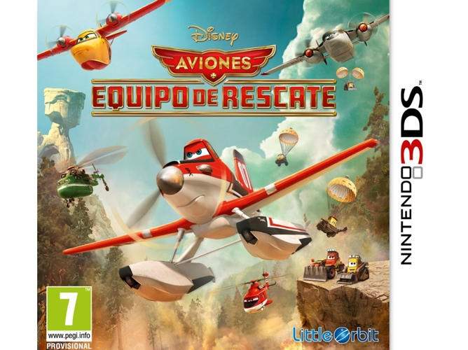 Juego Nintendo 3DS Aviones Equipo De Rescate