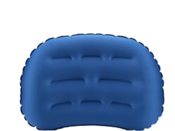 Almohada De Camping Con Funda Extraíble, Cojín Ergonómico Inflable Y Suave Para La Piel: Soporte.