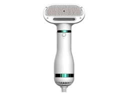 Secador de pelo portátil 2 en 1 para mascotas, ideal para perros y gatos pequeños y medianos: secador y cepillo de aseo. TAISHENGDA