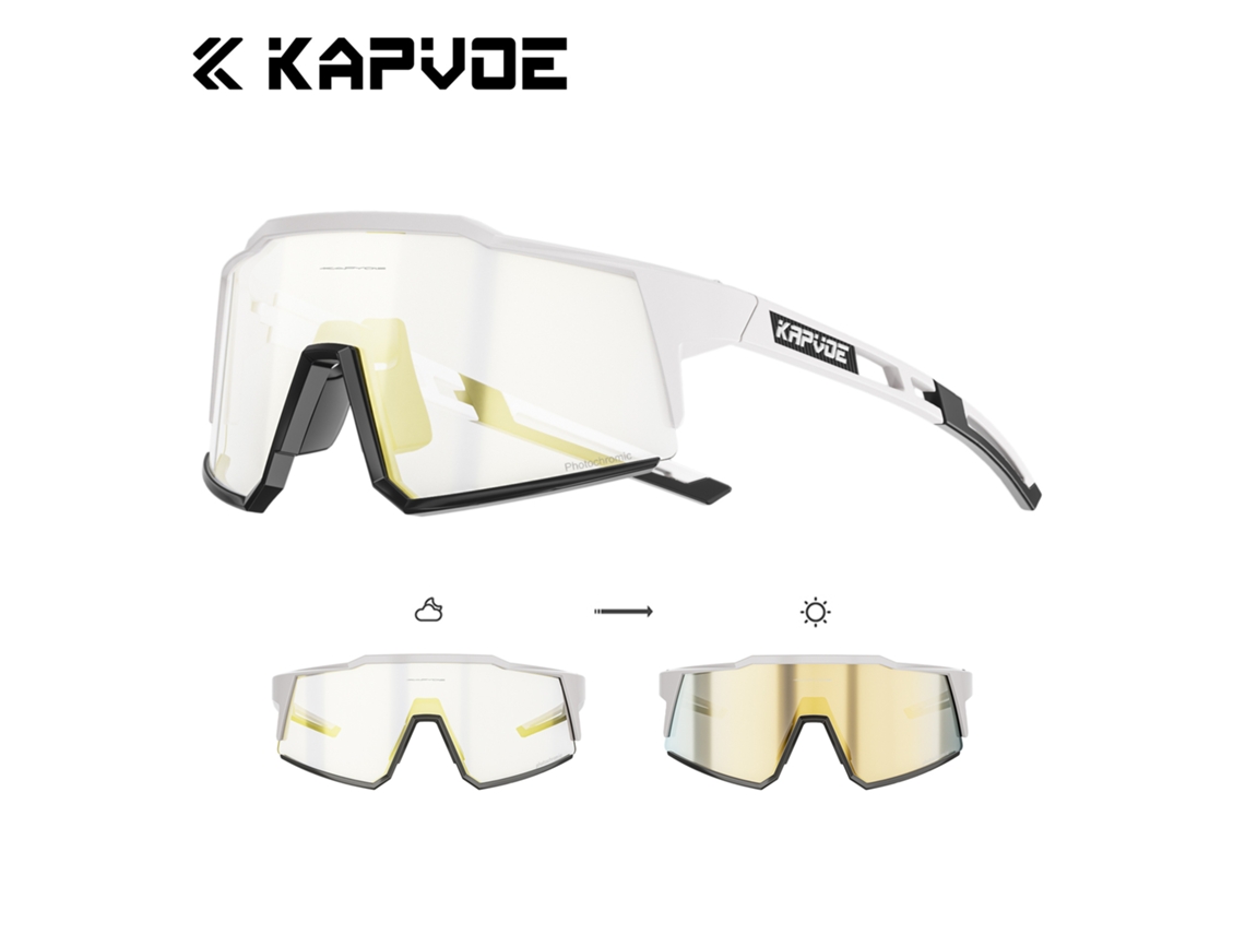 Gafas De Sol Fotocromáticas Para Ciclismo, Gafas De Sol Para Deportes Al Aire Libre Que Cambian De Color A Rojo Y Azul, Gafas Estilo Harley.