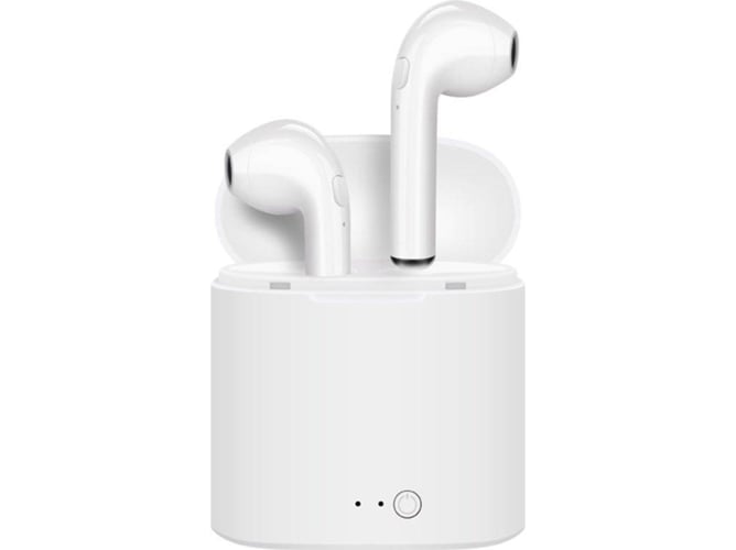 Auriculares Bluetooth True Wireless RITTEREC LFOzC008 (In Ear - Micrófono - Blanco)
