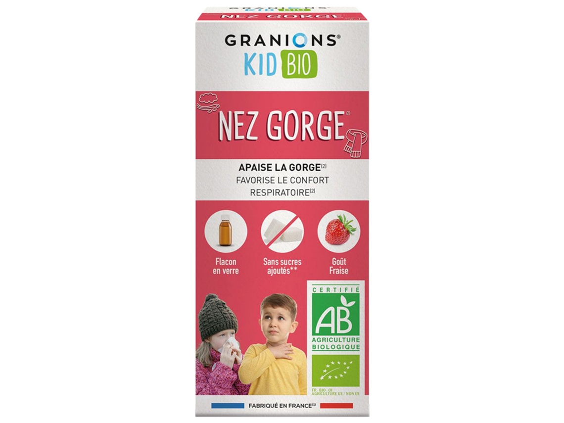 Kid Nez Gorge Organic 125 Ml GRANIONS