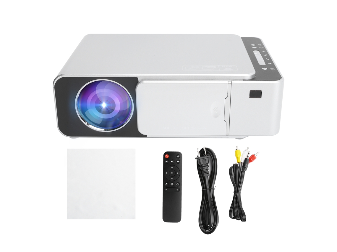 Proyector con pantalla compartida y proyección HD 1080p