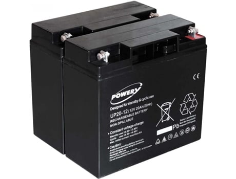Batería POWERY para UPS APC Smart-UPS RBC7 20Ah