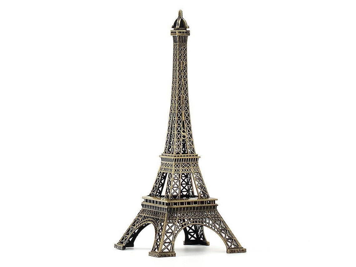 Modelo De Torre Eiffel De Hierro Forjado Retro Europeo Ornamentos De Escritorio París