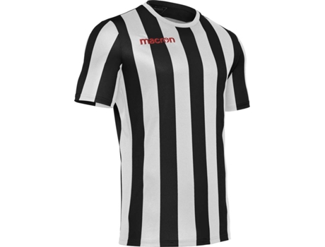 Camiseta de Hombre para Fútbol MACRON Trevor Negro (S)