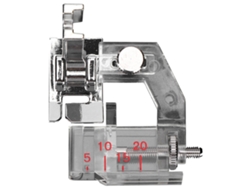 TRUYUETY Prensatelas Guiador de Sesgo Ajustable para Máquina de Coser Doméstica, Accesorios para Bordado