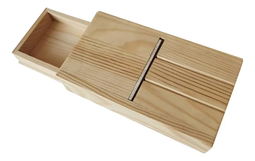 Caja de jabón de madera biselada cepillada Molddavayotoy