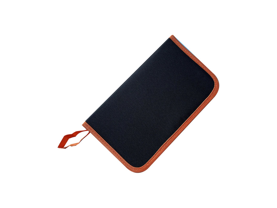 Bolsa De Herramientas Portátil Multiusos Impermeable Con Lona Oxford Y Cierre De Cremallera Naranja.