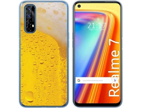Carcasa Realme 7 TUMUNDOSMARTPHONE Cerveza Multicolor