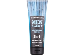 Champú DERMACOL Men Agent Gentleman Touch Shower Gel 3 In 1 (250ml)
