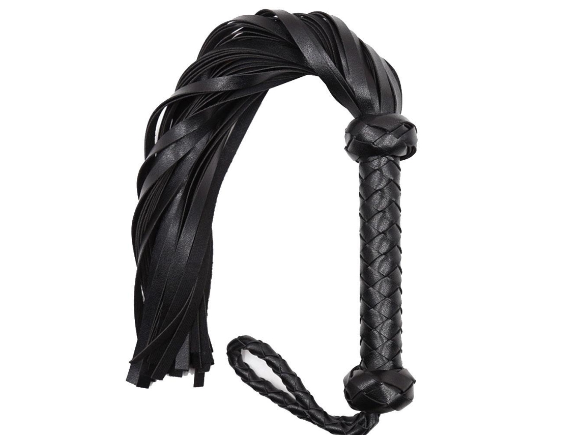 Látigo De Cuero Sintético Para Montar Y Entrenar Caballos.