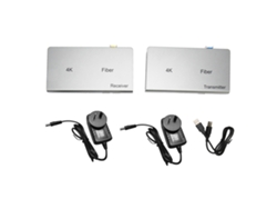 Extensor de fibra KVM con transmisión 4k y alcance de 10 km