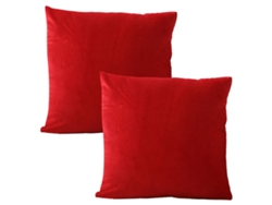 Juego De 2 Fundas De Almohada Lisas Con Cremallera, Decoración Del Hogar