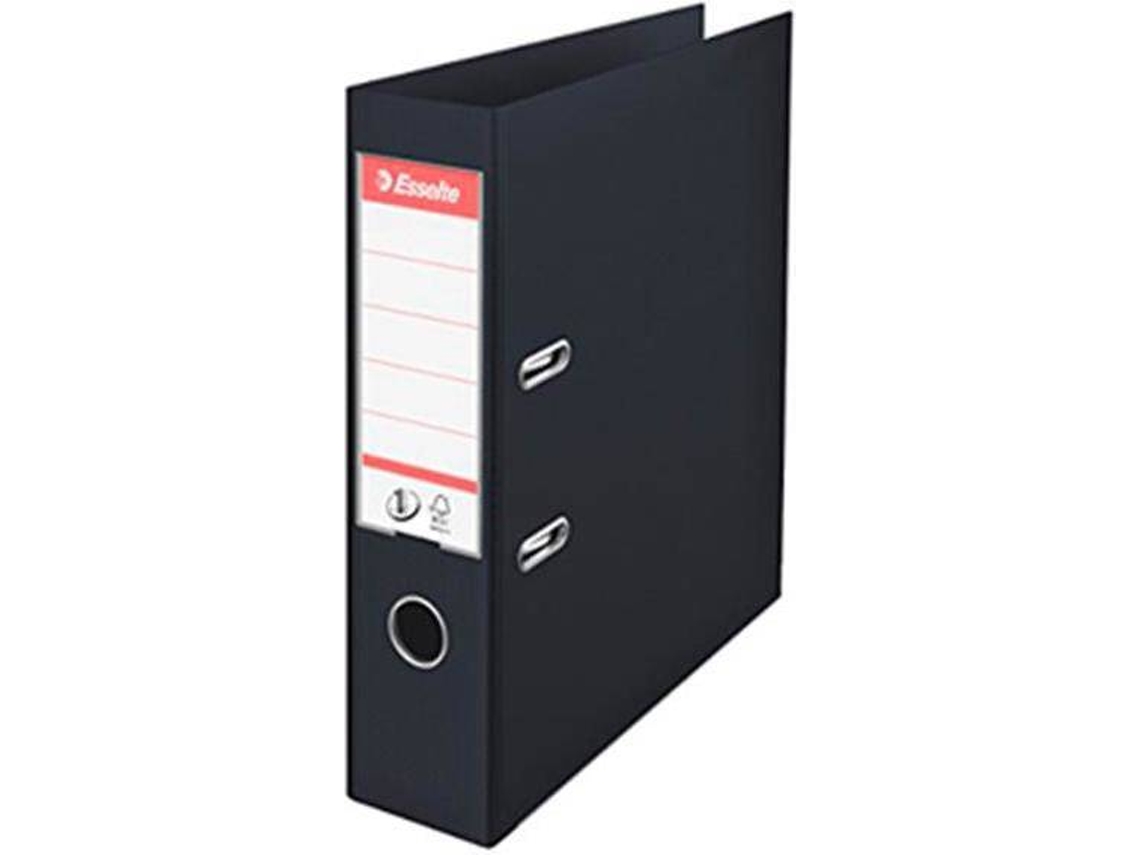Dossier ESSELTE Esselte PVC 75 (Negro - Cartón - A4)