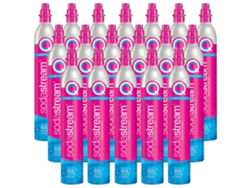 Cilindros de Gás SODASTREAM Co2 Conexión Rápido para Gasificador (18 Unidades - 60L)