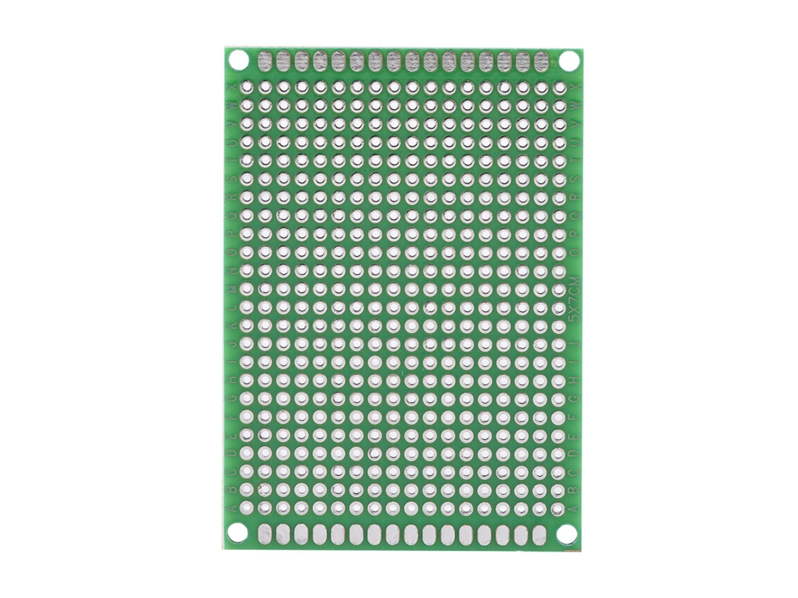10 Piezas Placa De Circuito Universal Doble Cara 5cmx7cm Para Prototipado Diy Y Soldadura