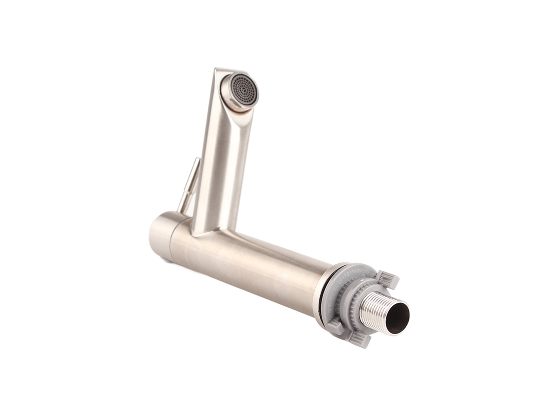 Grifo simple de agua fría (acero inoxidable sin tubo)