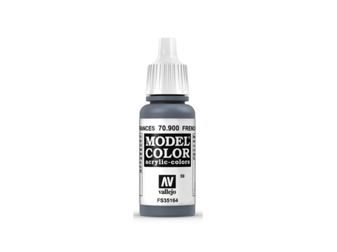 Pintura Acrílica Mate 17 Ml ACRYLICOS VALLEJO 900 Azul Francés Fs35164