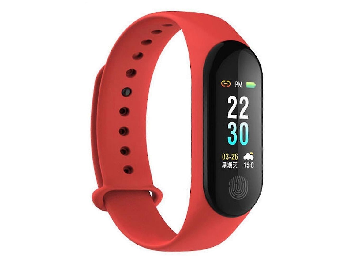 Pulsera inteligente M3 Plus HR con monitor de frecuencia cardíaca y presión arterial Tienda Jinyubo