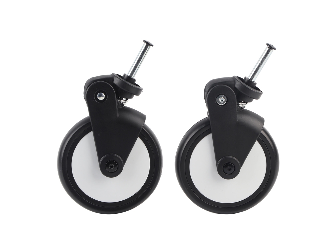 Ruedas De Goma Para Cochecito De Bebé Yoya Vovo (accesorio Con Herramientas) - Par Delantero