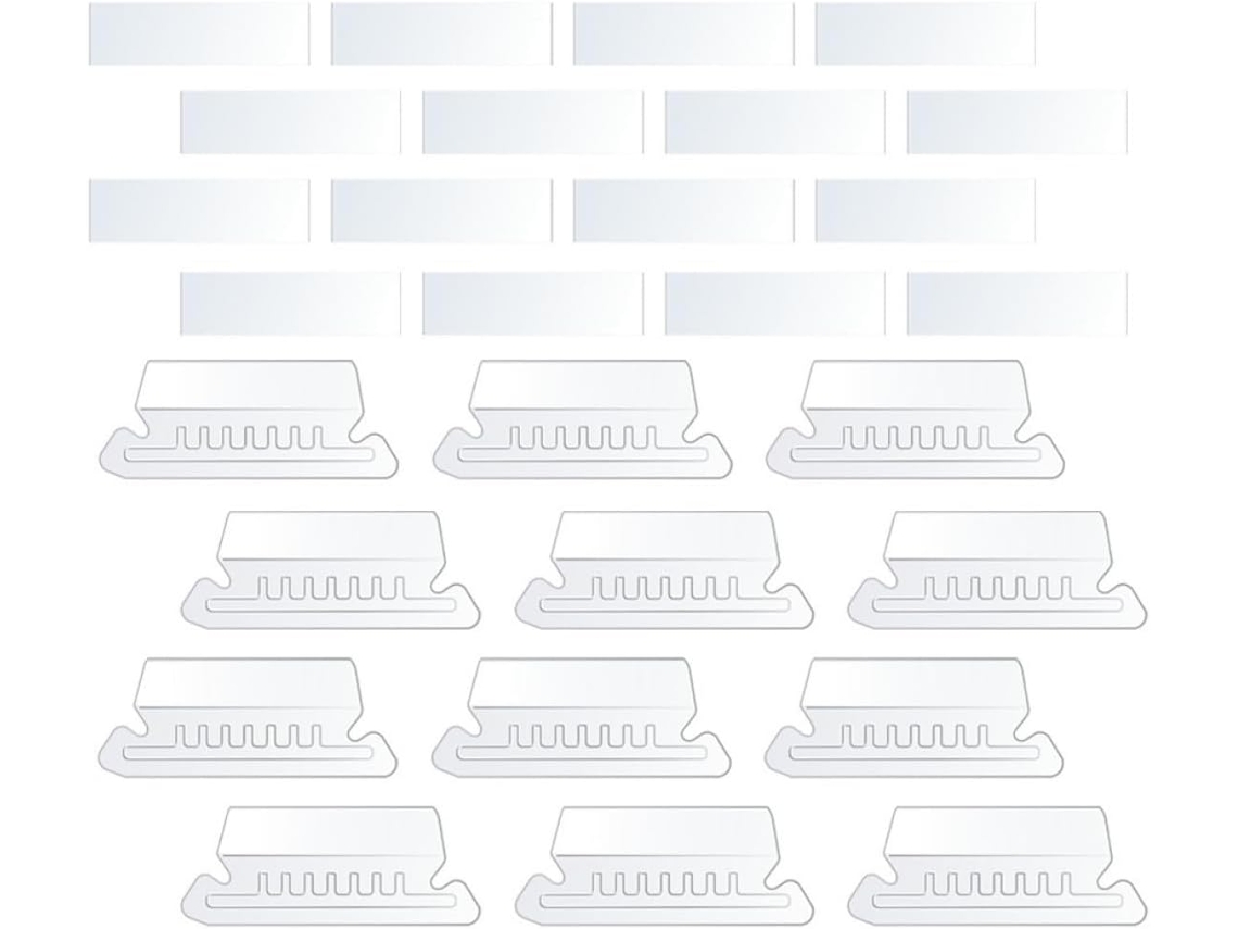 40 Unidades De Adesivos Dupla Face. Fita Adesiva Super Aderente Para Fixação De Smartphones, Chaves, Cabos E