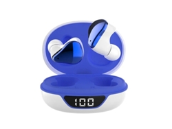 Auriculares Pequenos Sem Fio Para Apple Yizhood Bluetooth Azul