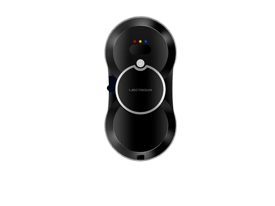 Limpiador de ventanas robótico con pulverizador de agua automático y navegación IA, color negro