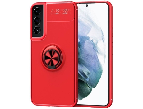 Funda Samsung Galaxy S22 Ultra HFS-HOUSE Kickstand (Rojo)