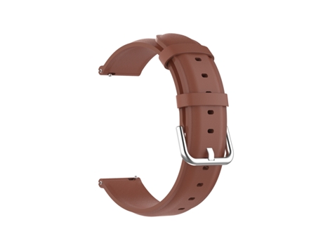 Correa de reloj inteligente para Huawei Watch 3/3 Pro Correa de cuero de cola redonda de 22 mm (marrón)