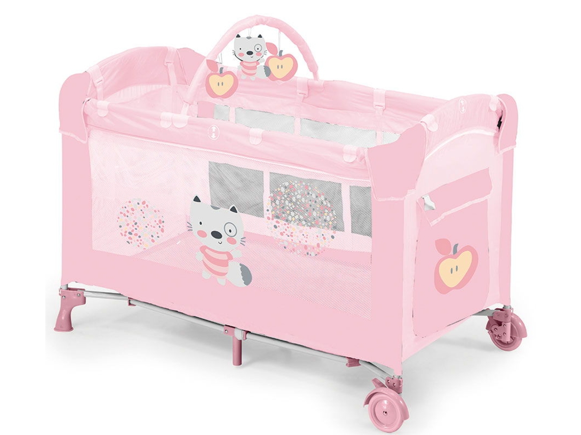 Cuna de viaje Dream Baby Rosa