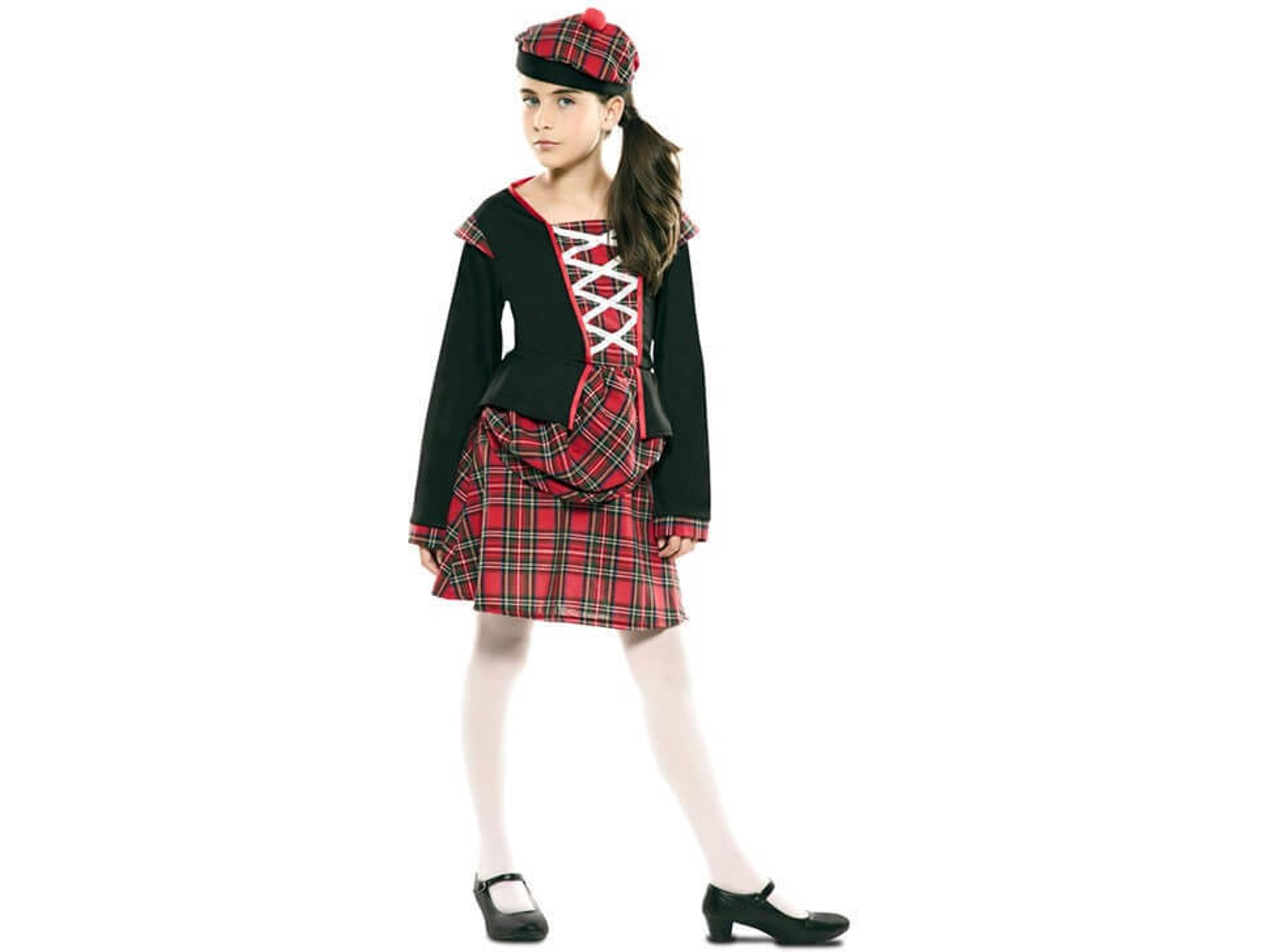 Disfraz de Niña DISFRAZZES Escocesa (Talla: 7 a 9 años)