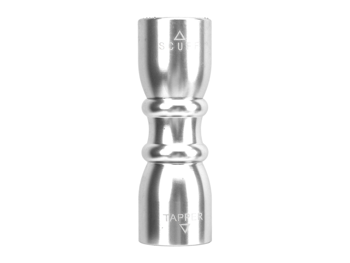 Omni-ferramenta 3 Em 1 Para Chave De Bilhar Shaper Ponta Scuffer Aerator Acessório De Chave De Bilhar Prata