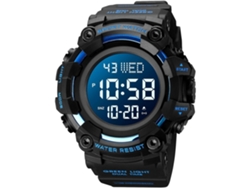 Reloj De Pulsera Digital Electrónico Led Impermeable Deportivo Masculino Gris Yuysan