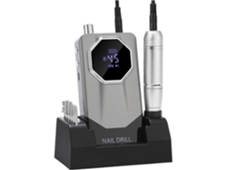 Taladro De Uñas Profesional De 45000 Rpm Para Esmalte En Gel, Recargable Y Portátil, Ideal Para