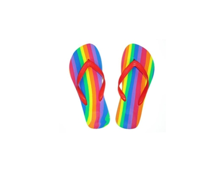 Chanclas con Bandera DIVERTY SEX LGBT+ Talla 42-43