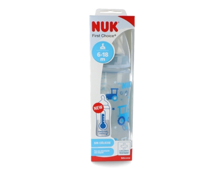 Biberon NUK Fc+ Pp 6-18 Xl Silicona Contr Temp 360 ml