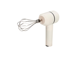 Batidora eléctrica recargable de 3 velocidades, cuerpo de PP y varillas de acero. Wellhome