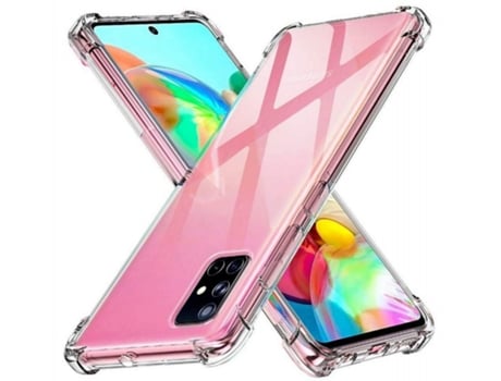 Carcasa Samsung Galaxy A71 TUMUNDOSMARTPHONE Antigolpes Transparente