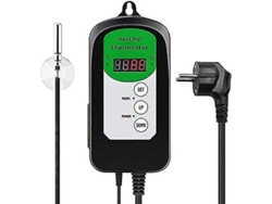 Termostato Digital Para Calentar Cintas Transportadoras: Germinación, Reptiles Y Elaboración De Cerveza 20-42°c 1000w
